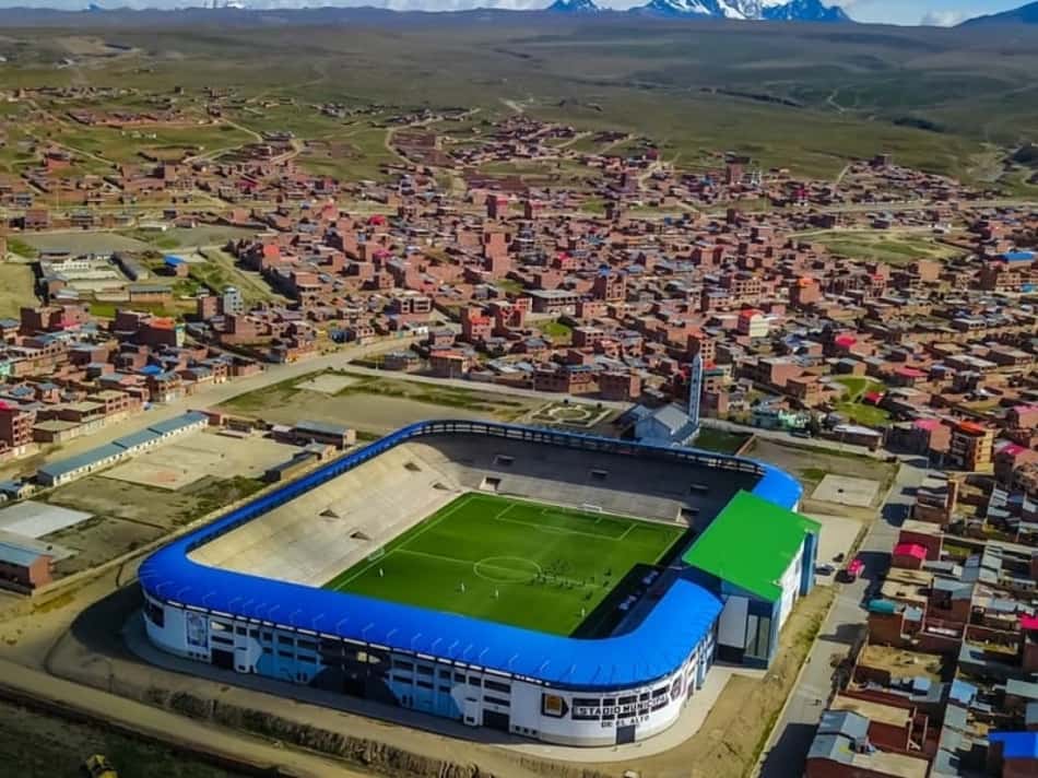 Estádio Municipal de El Alto, palco da partida entre Bolívia e Brasil