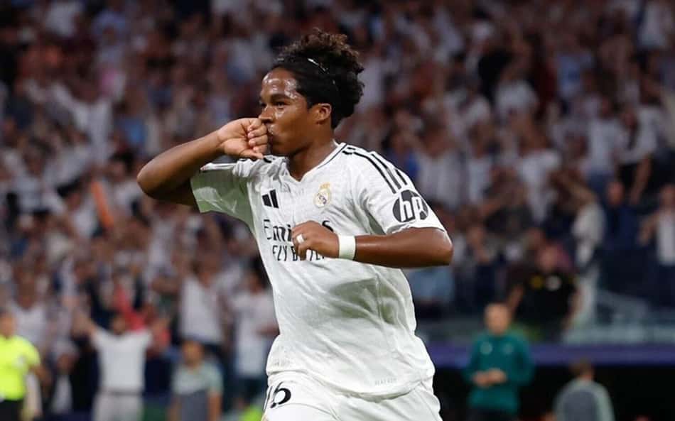 Substituto de Neymar na Seleção, Endrick tem pouca minutagem no Real Madrid