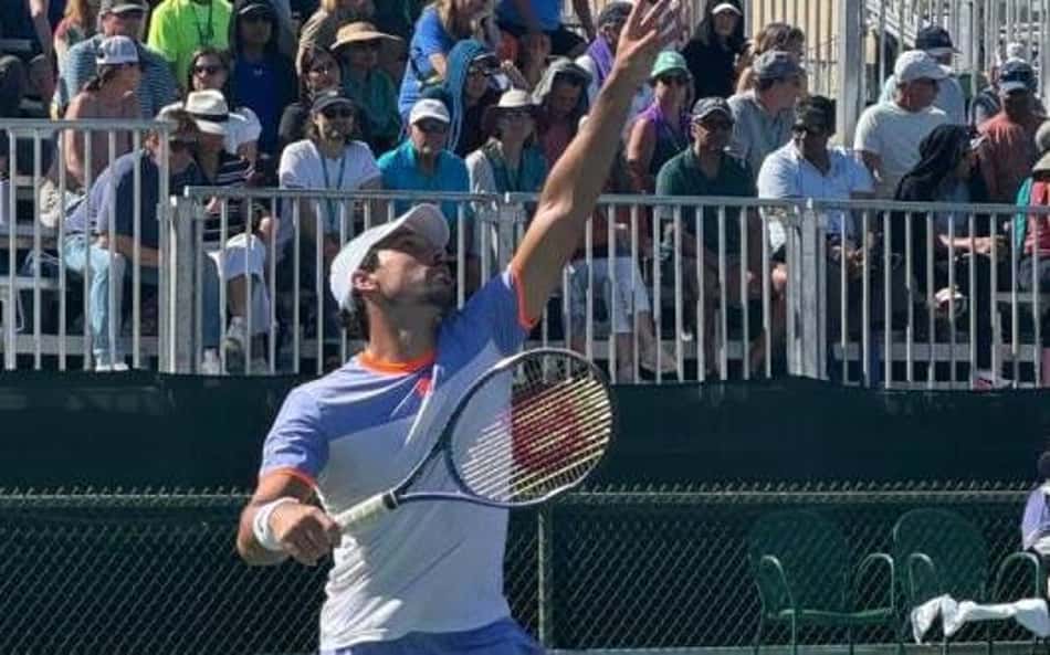Compatriota de João Fonseca celebra vaga na semi em Indian Wells