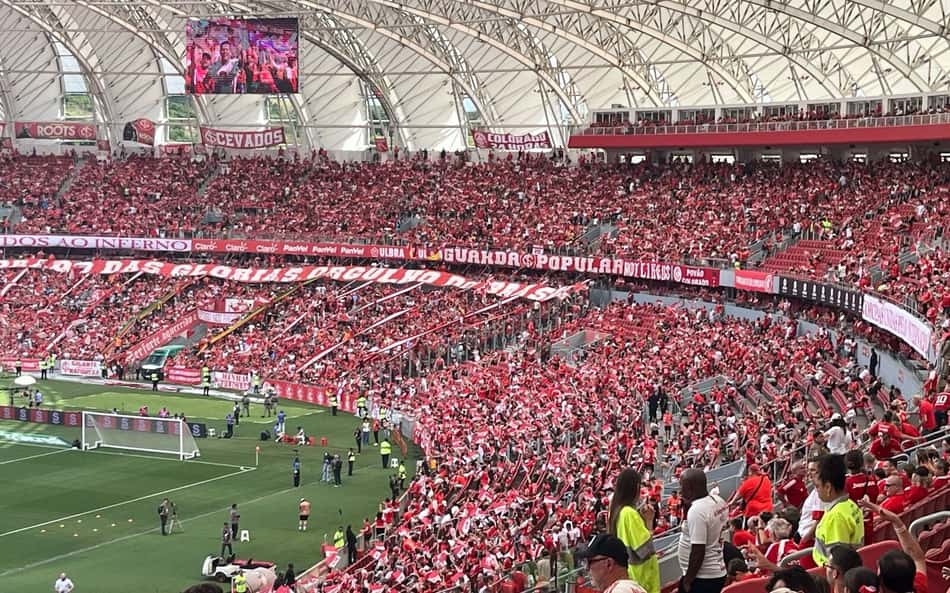 Internacional divulgou serviço para a partida contra o Cruzeiro