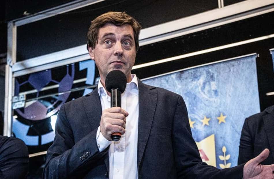Ignacio Alonso, presidente da Associação Uruguaia de Futebol. (Foto: Divulgação/AUF)