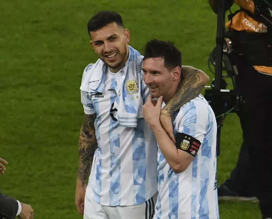 Messi ficou sem falar com jogador da seleção da Argentina (Foto: AFP)