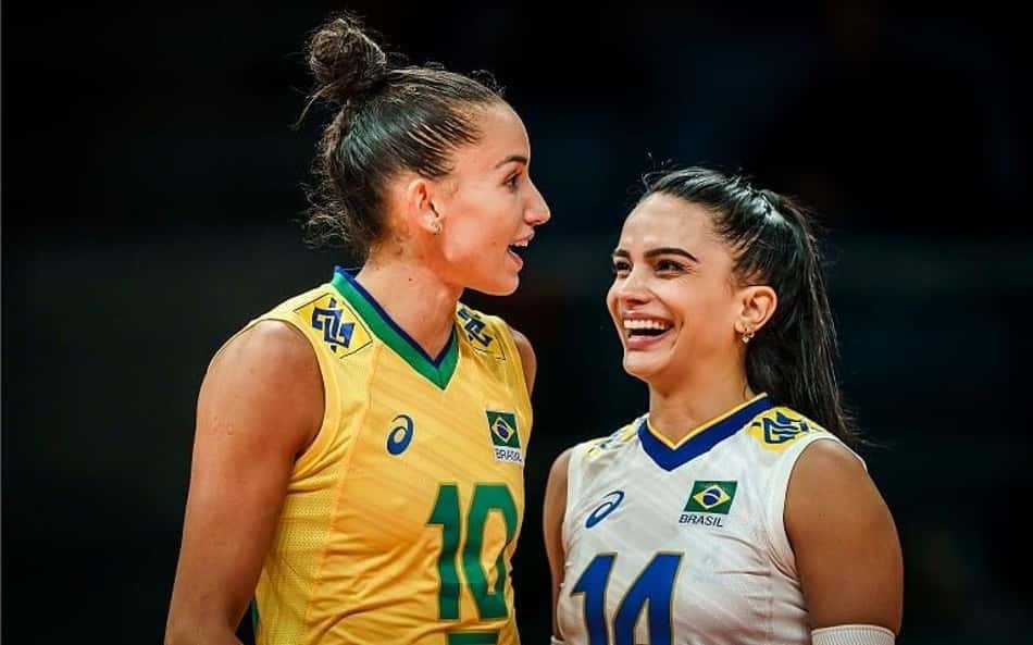 Natinha, líbero da Seleção Brasileira, volta com namorado após escândalo de traição