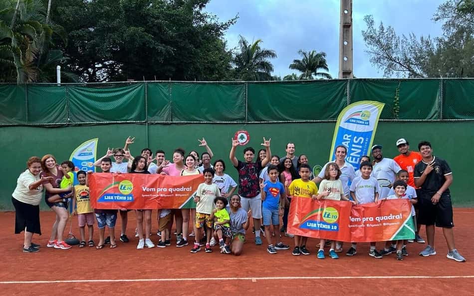 Em prol do crescimento do esporte, Liga Tênis 10 realiza torneio no Rio de Janeiro
