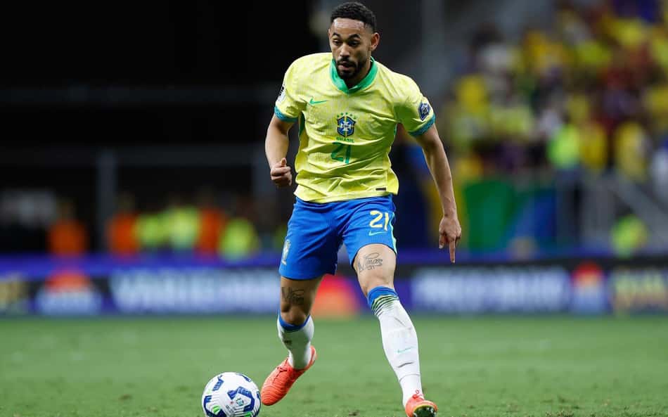 Matheus Cunha diz que Seleção está no mesmo nível que a Argentina