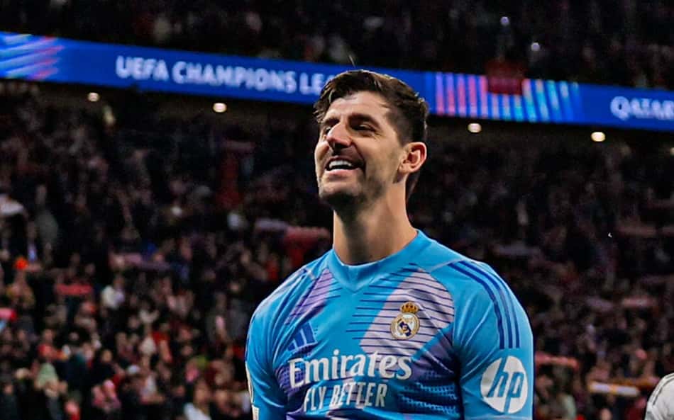 Courtois ataca Simeone por pênalti anulado na Champions: 'Vitimismo'
