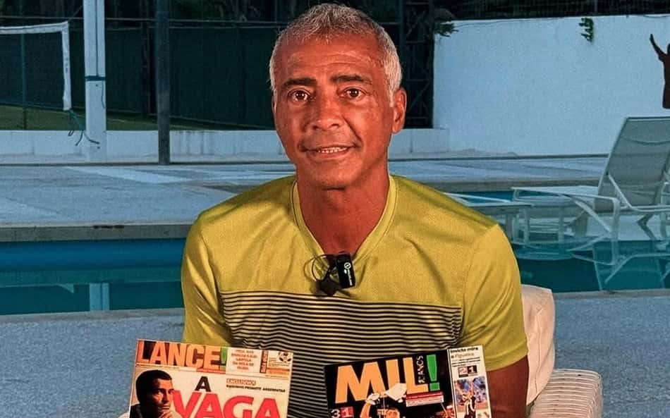 Exclusivo: Romário relembra ao Lance! capas e polêmicas históricas