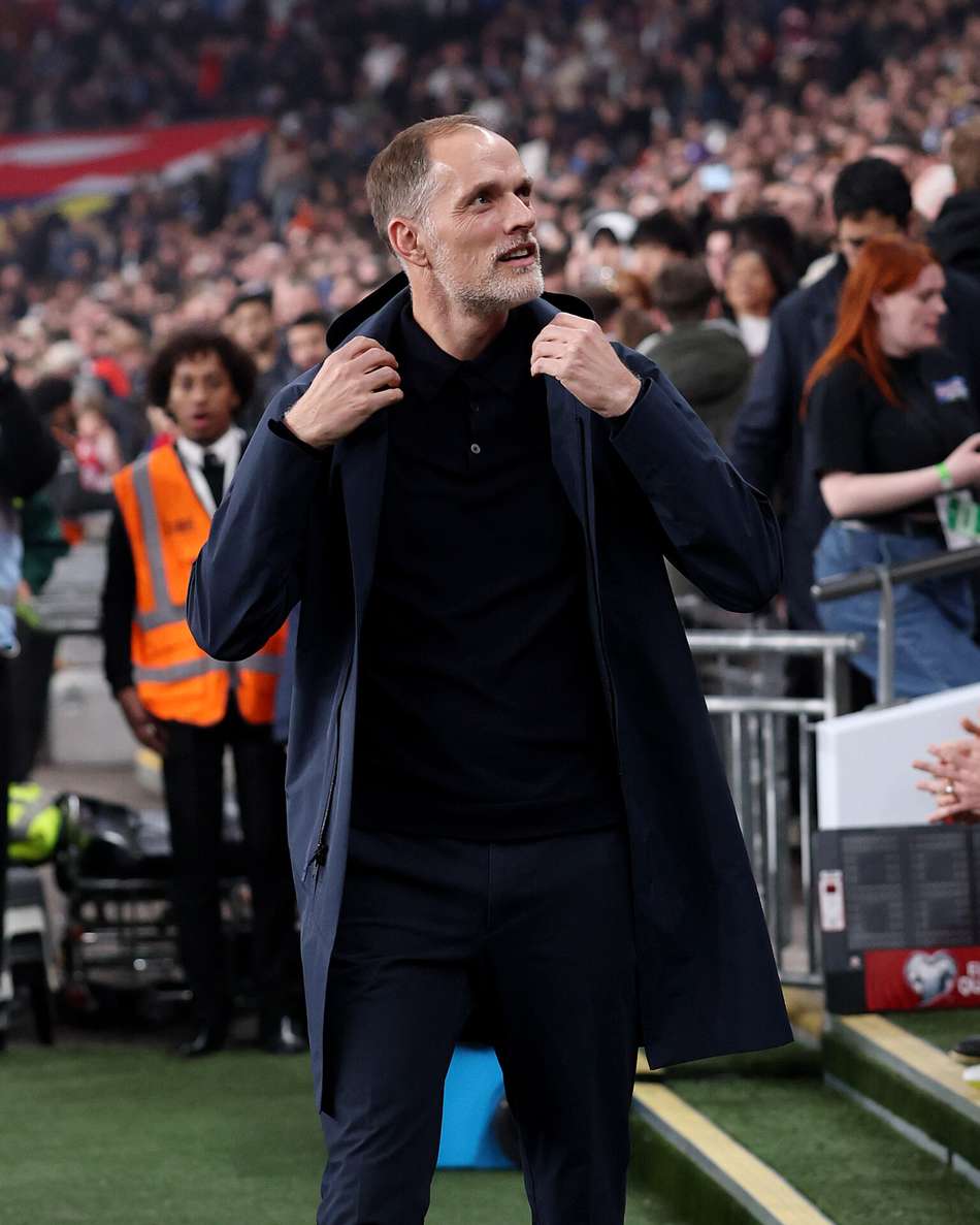 Thomas Tuchel pela seleção da Inglaterra