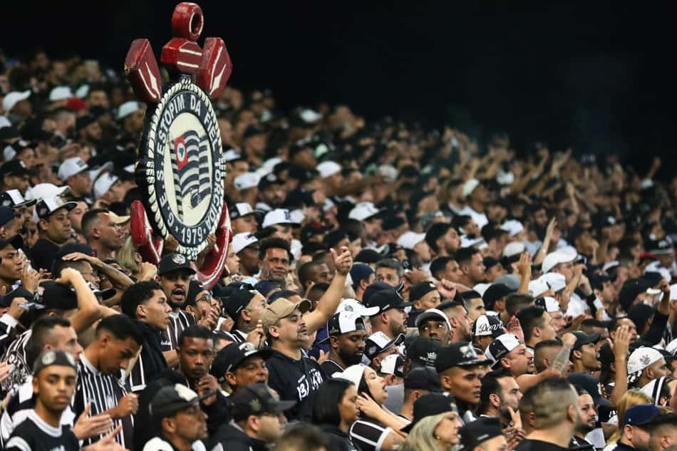 Torcida do Corinthians na Neo Química Arena (Foto: Divulgação/ Corinthians)