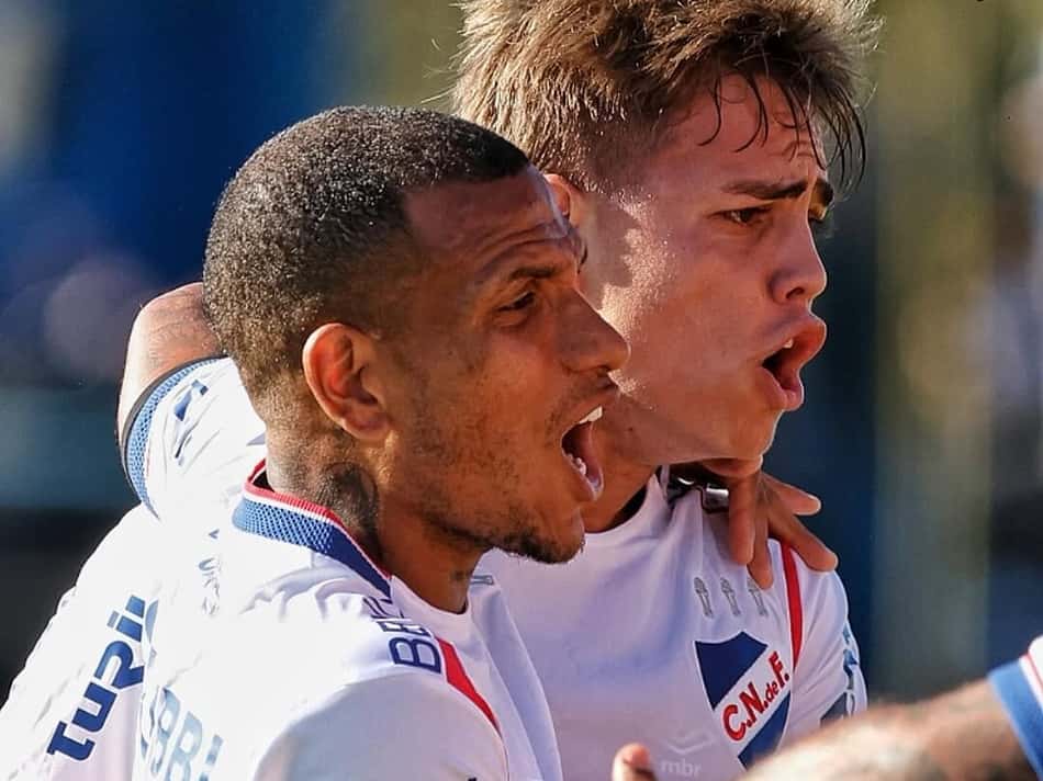 Otero comemora gol pelo Nacional  Foto: Divulgação / Nacional