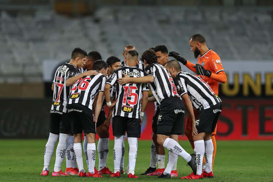 Atlético-MG x Boca Juniors com portões fechados na Libertadores 2021 (Foto: Pedro Souza / Atlético)