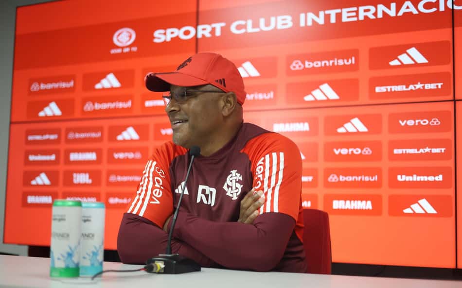 Internacional: Roger Machado comemora a busca pelo resultado