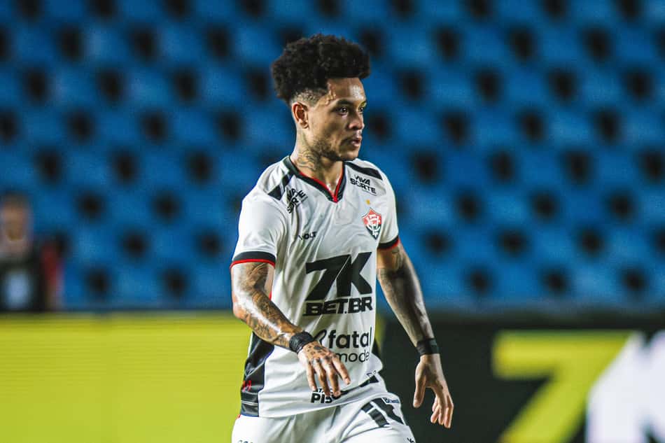 Matheuzinho em ação pelo Vitória na Copa do Brasil Foto: Victor Ferreira / EC Vitória