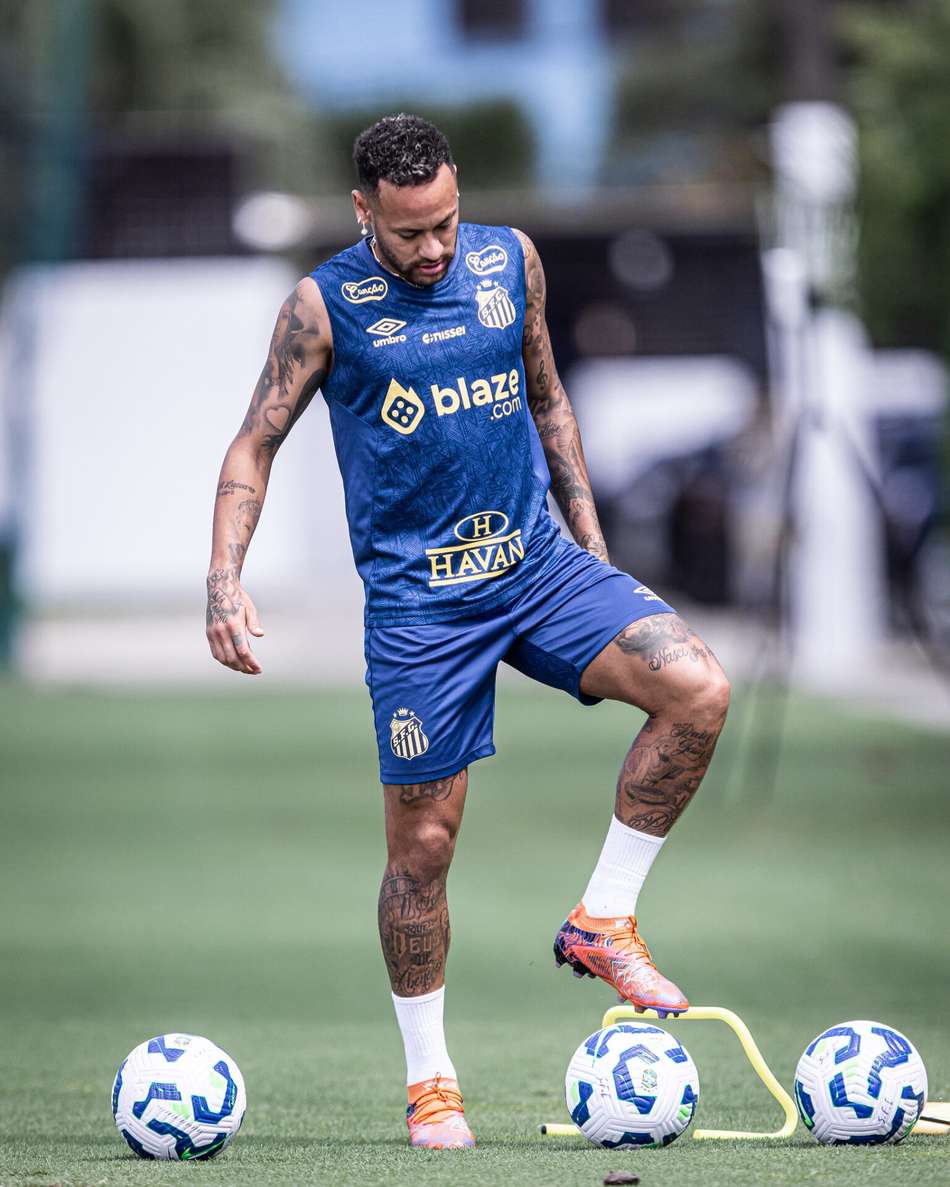 Recém-contratado, Zé Rafael revela ansiedade para jogar ao lado de Neymar. (Foto: Raul Baretta/ Santos FC)