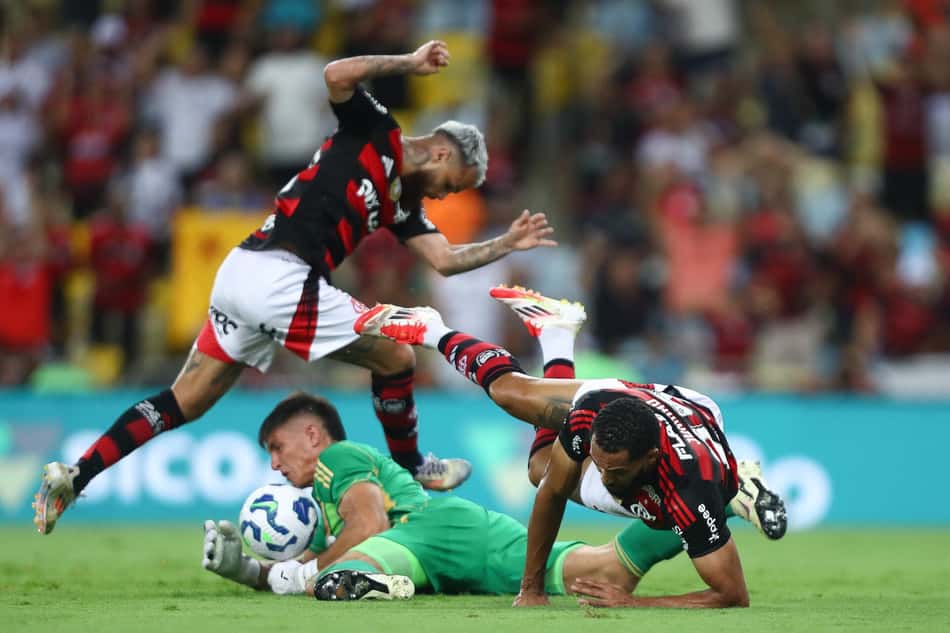 Flamengo x Internacional. Sergio Rochet. Fotos: Gilvan de Souza/Flamengo