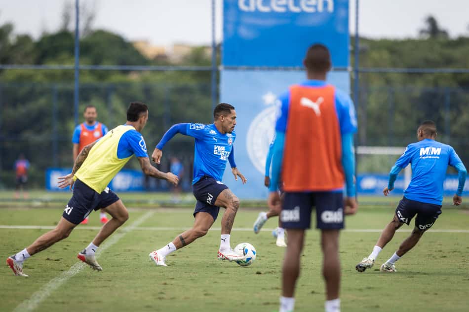 Treino do Bahia na Cidade Tricolor Foto: Rafael Rodrigues / EC Bahia