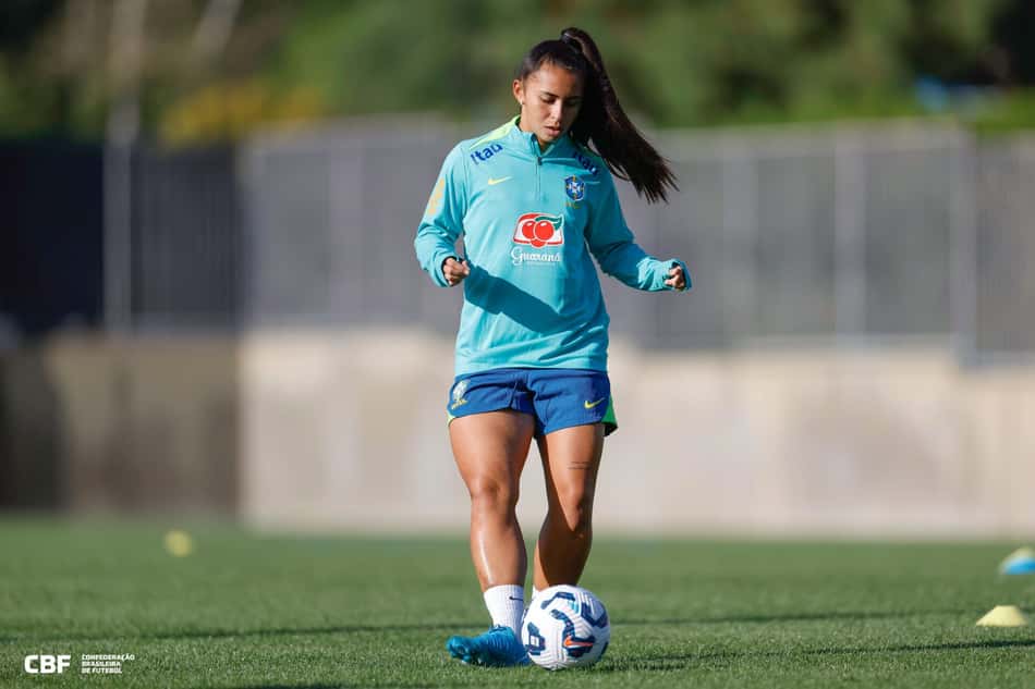 A atleta de 23 anos está desde 2022 no Corinthians (Foto: Rafael Ribeiro/CBF)