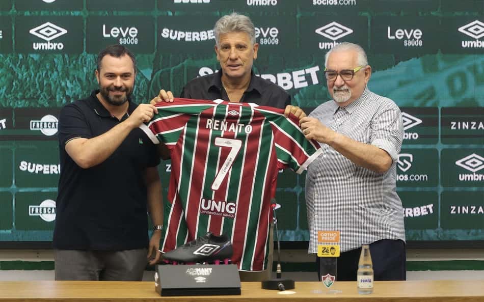 Renato Gaúcho revela motivo de ter escolhido o Fluminense: 'Aqui me sinto em casa'