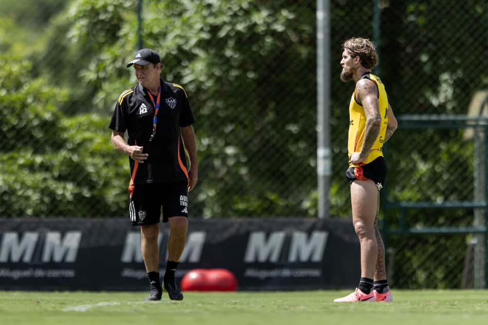 Treino do Atlético-MG (Foto: Pedro Souza / Atlético)