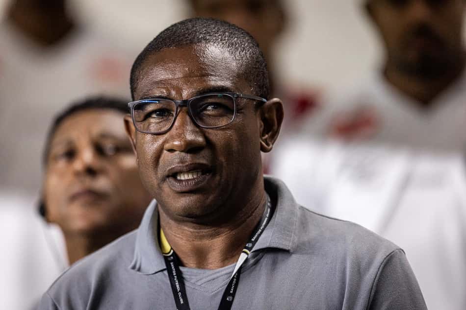 César Sampaio comanda o Santos novamente (Foto: Raul Baretta/ Santos FC)