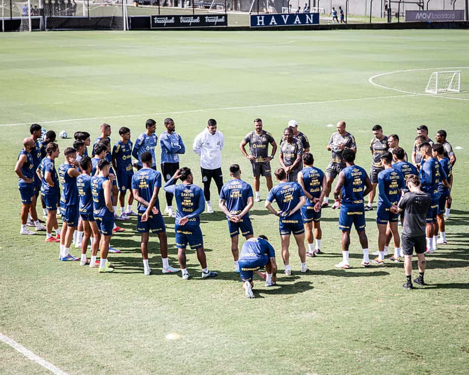 Treino do Santos