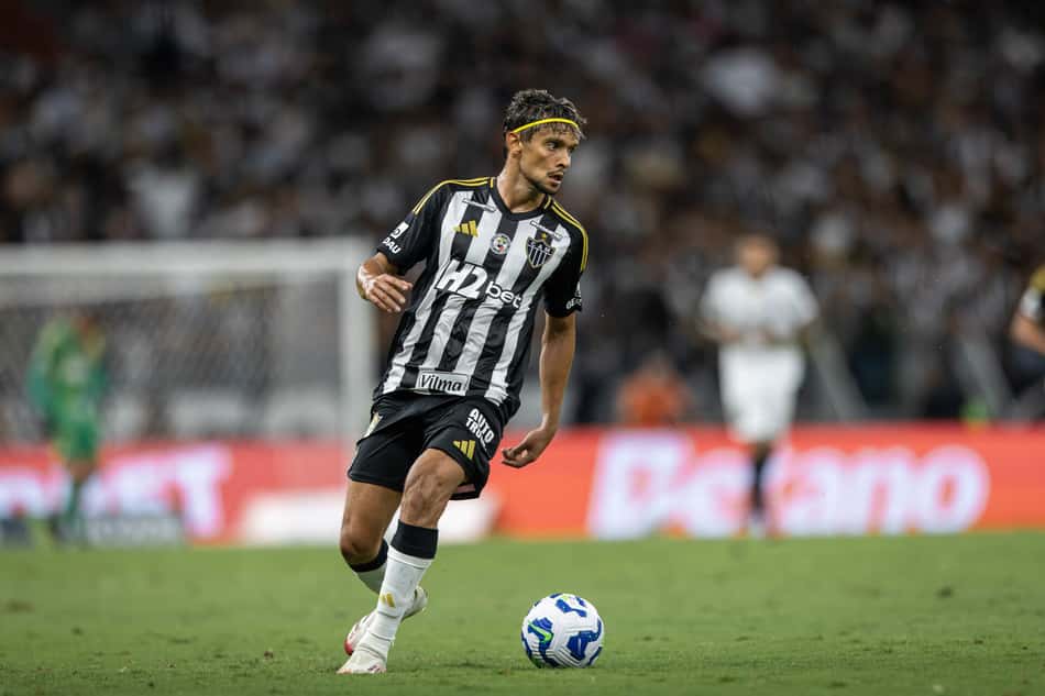 Scarpa em Atlético-MG x Botafogo (Foto: Pedro Souza / Atlético)