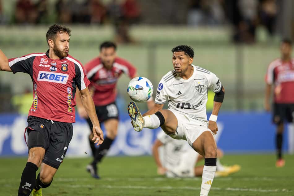 Atlético-MG x Caracas pela Sul-Americana (Foto: Pedro Souza / Atlético)