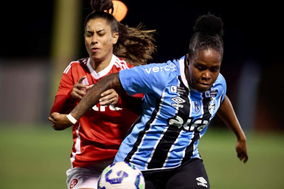 Grêmio x Internacional pelo Brasileirão feminino