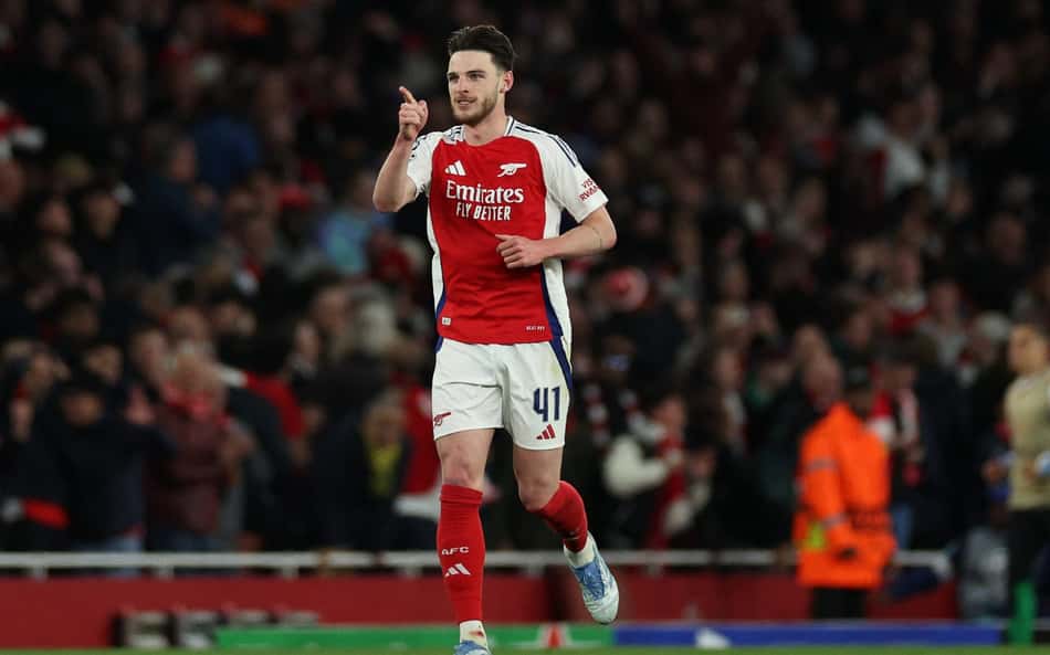 'De novo?': Web enlouquece com gols de falta de Declan Rice