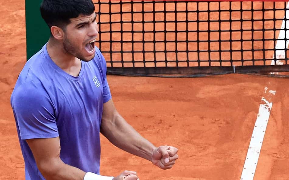 De virada, Alcaraz vence a primeira na carreira no Masters 1000 de Monte Carlo