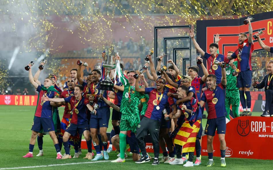 Barcelona chega 'cansado' após título, mas com chance de fazer história de novo