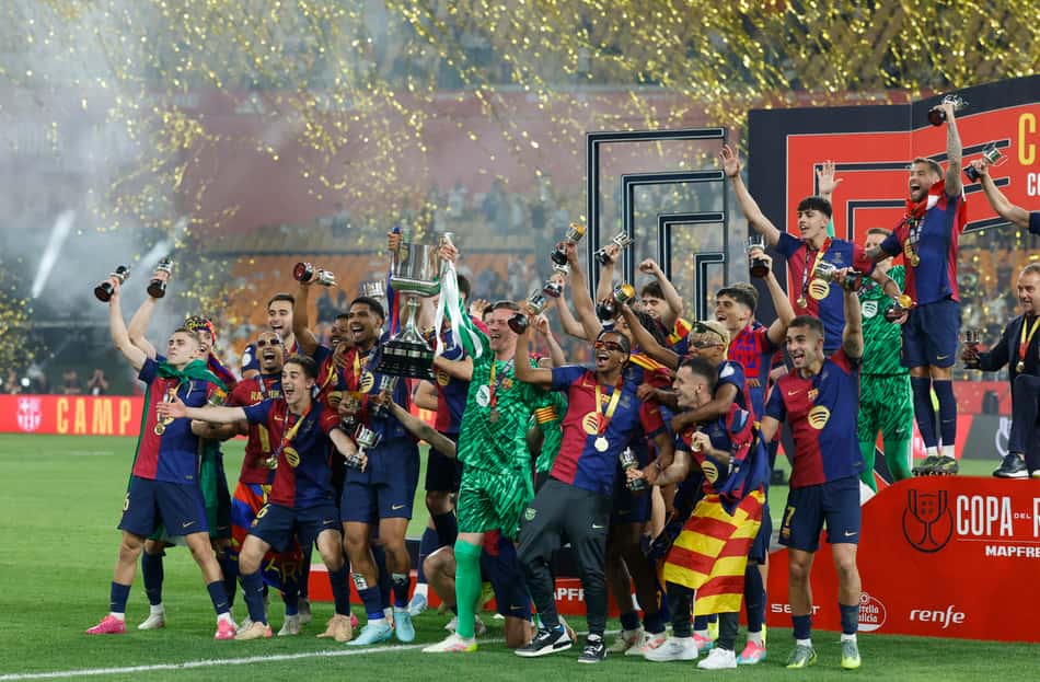 Barcelona campeão na Copa do Rei