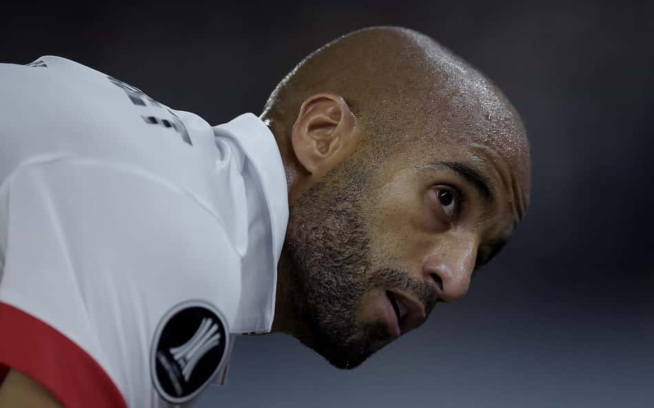 São Paulo define situação de Lucas Moura para jogo contra o Libertad pela Libertadores