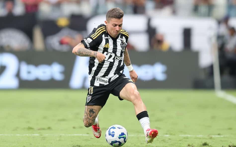 Bernard expõe insatisfação no Atlético-MG: 'Nada feliz'