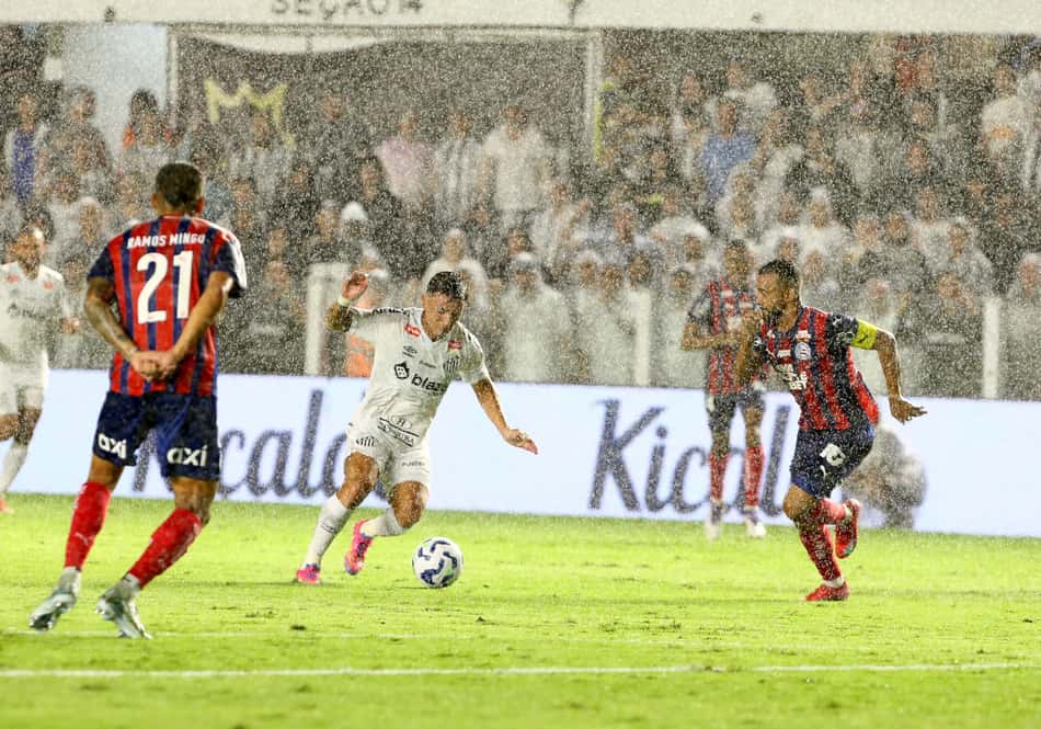 BRASILEIRO A 2025, SANTOS X BAHIA