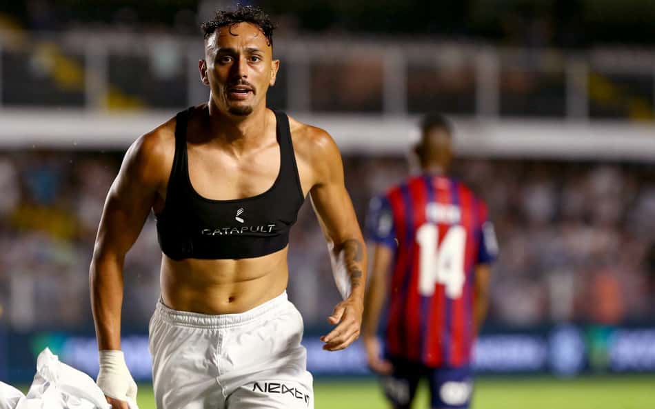 Pituca encerra jejum de gols pelo Santos: 'consegui dar a volta por cima'