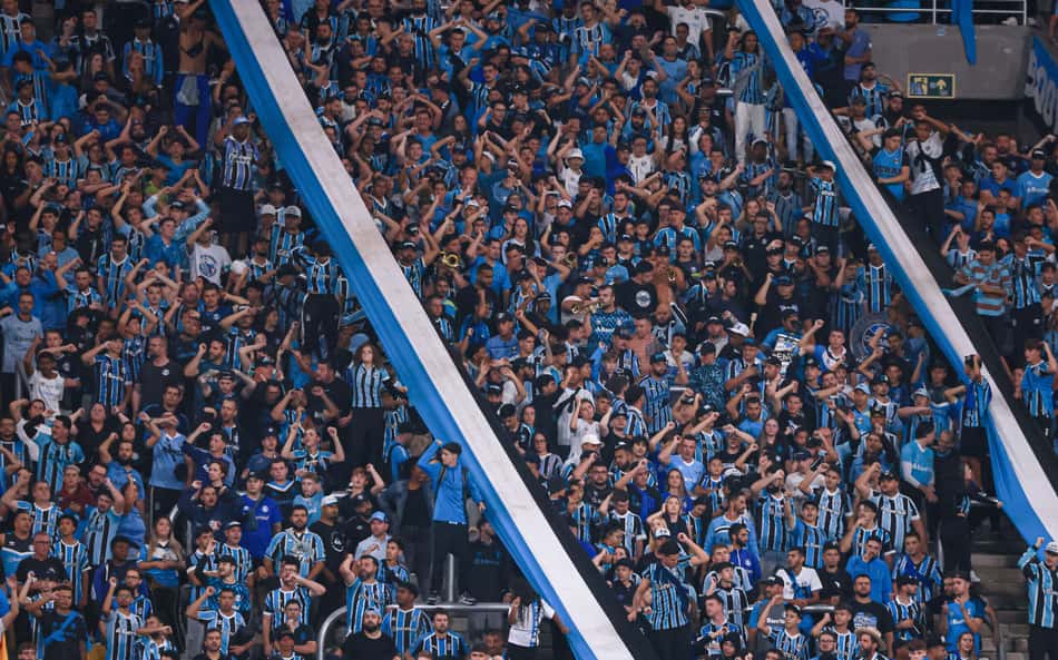 Grêmio promove promoções para sócios no jogo contra o Flamengo