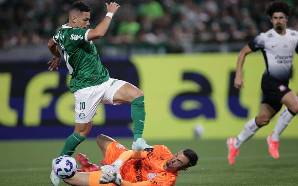 Palmeiras provoca Corinthians nas redes sociais: 'Acesso negado?'