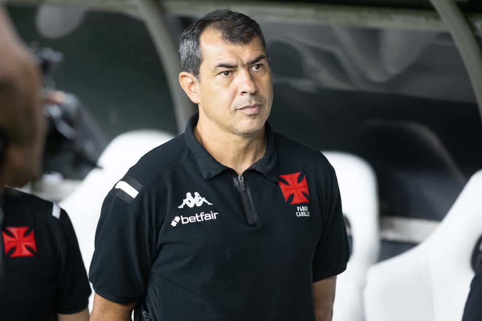 Fábio Carille em Ceará x Vasco (Foto: Baggio Rodrigues/AGIF)