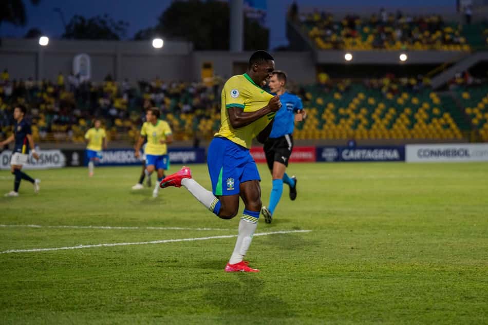 Brasil x Equador, pelo Sul-Americano sub-17 (foto: CBF/Divulgação)