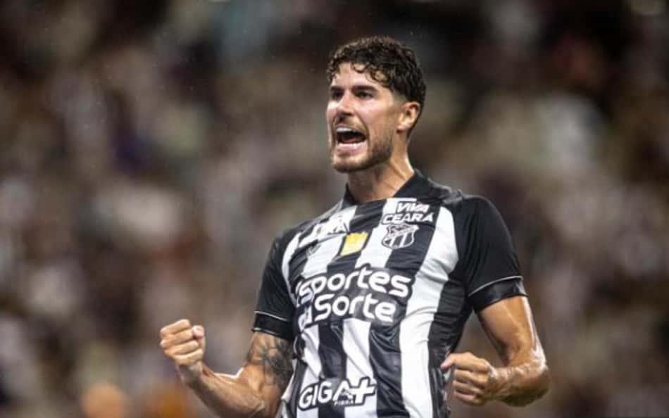 Artilheiro do Ceará, Pedro Raul alcança 7 gols em 8 jogos no clube