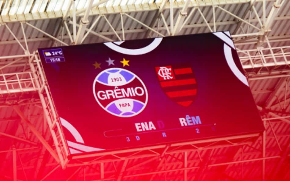 Escalações de Grêmio x Flamengo: equipes se enfrentam em Porto Alegre