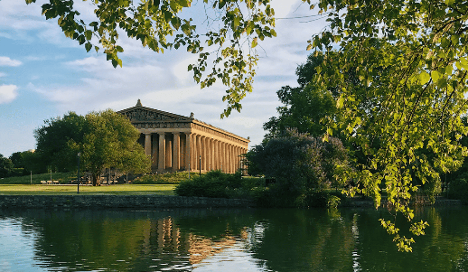 Centennial Park e o Parthenon