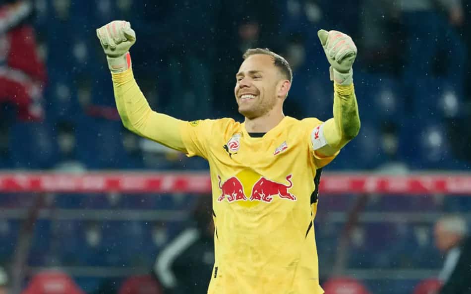 Goleiro do RB Salzburg projeta Mundial e revela expectativa para enfrentar o Real Madrid