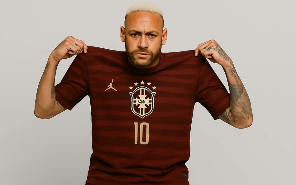 Jornalista detona CBF por nova camisa vermelha do Brasil