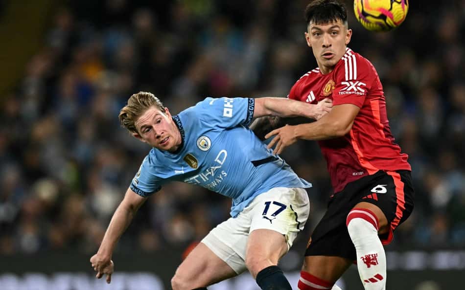 Último 'Manchester Derby' de Kevin De Bruyne; veja os números