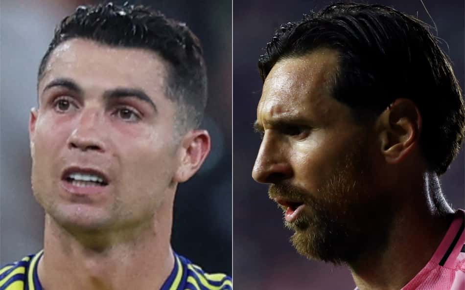 Cristiano Ronaldo e Messi são eliminados de 'Champions' no mesmo dia: 'Chegando o fim'