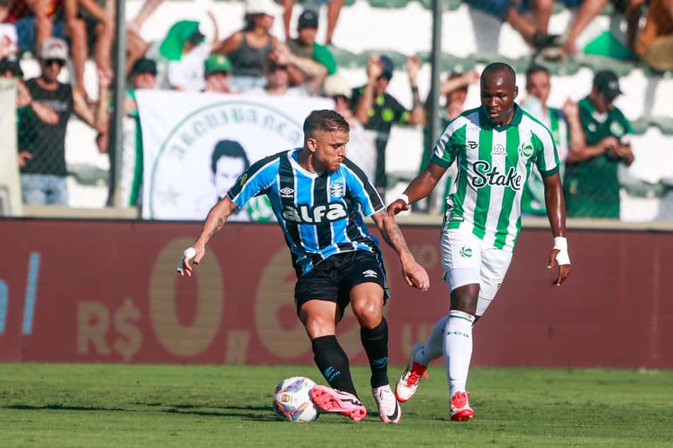Último jogo de Cuéllar pelo Grêmio foi conttra o Juventude, pelo Campeonato Gaúcho. (Foto: Luiz Erbes/AGIF)