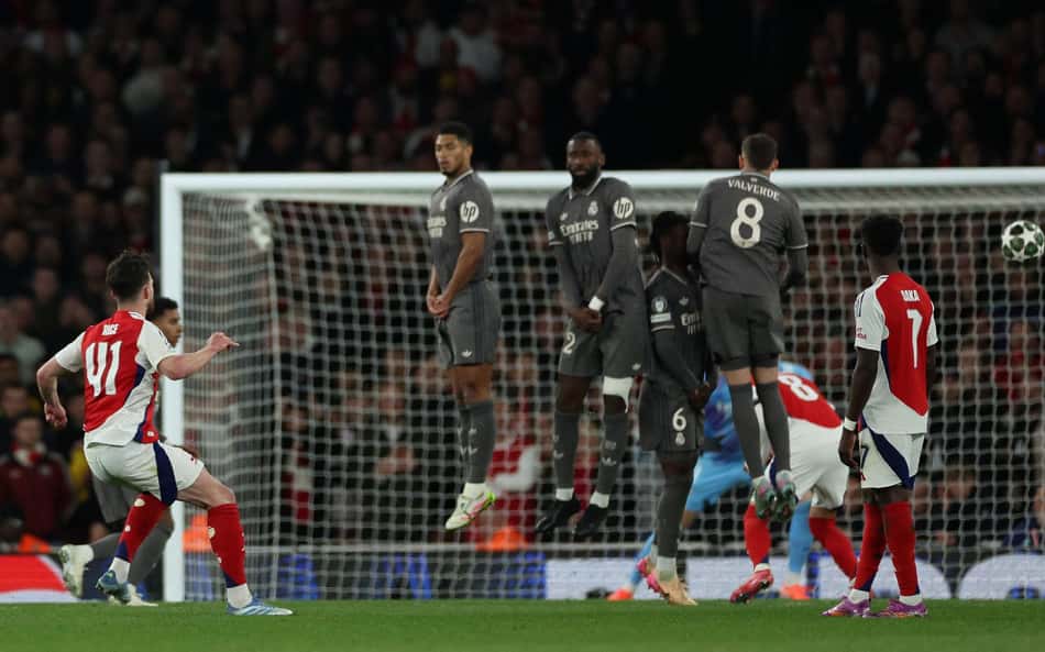 Jornalistas se derretem com gols de Declan Rice na Champions League