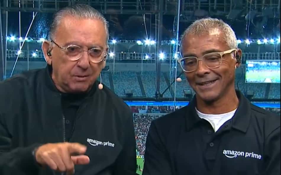 Participação de Romário em Vasco x Flamengo viraliza: 'Monossilábico'